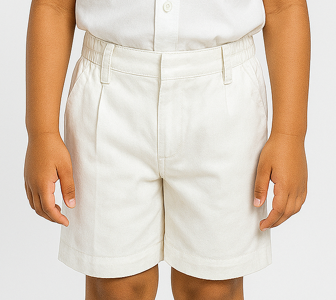 LaMart(B)- Half Pant With Elasticated Waist