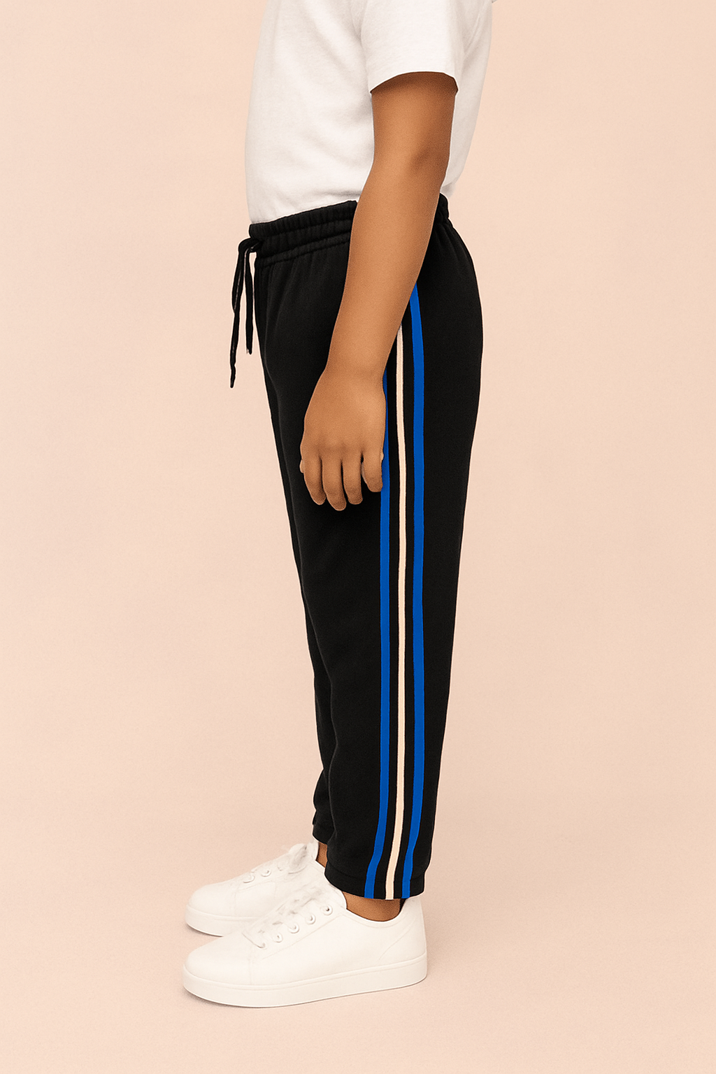 Heritage-Track Pant (Navy-White-Royal Blue)