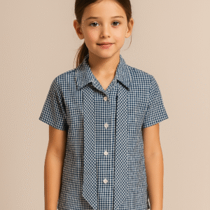 Heritage-Girls Half Sleeve Check Shirt