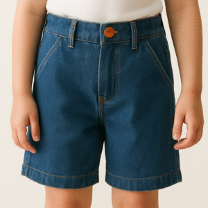 Heritage-Denim Half Pant