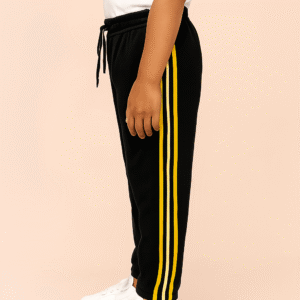 Heritage-Track Pant (Navy-White-Yellow)