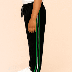 Heritage-Track Pant (Navy-White-Green)