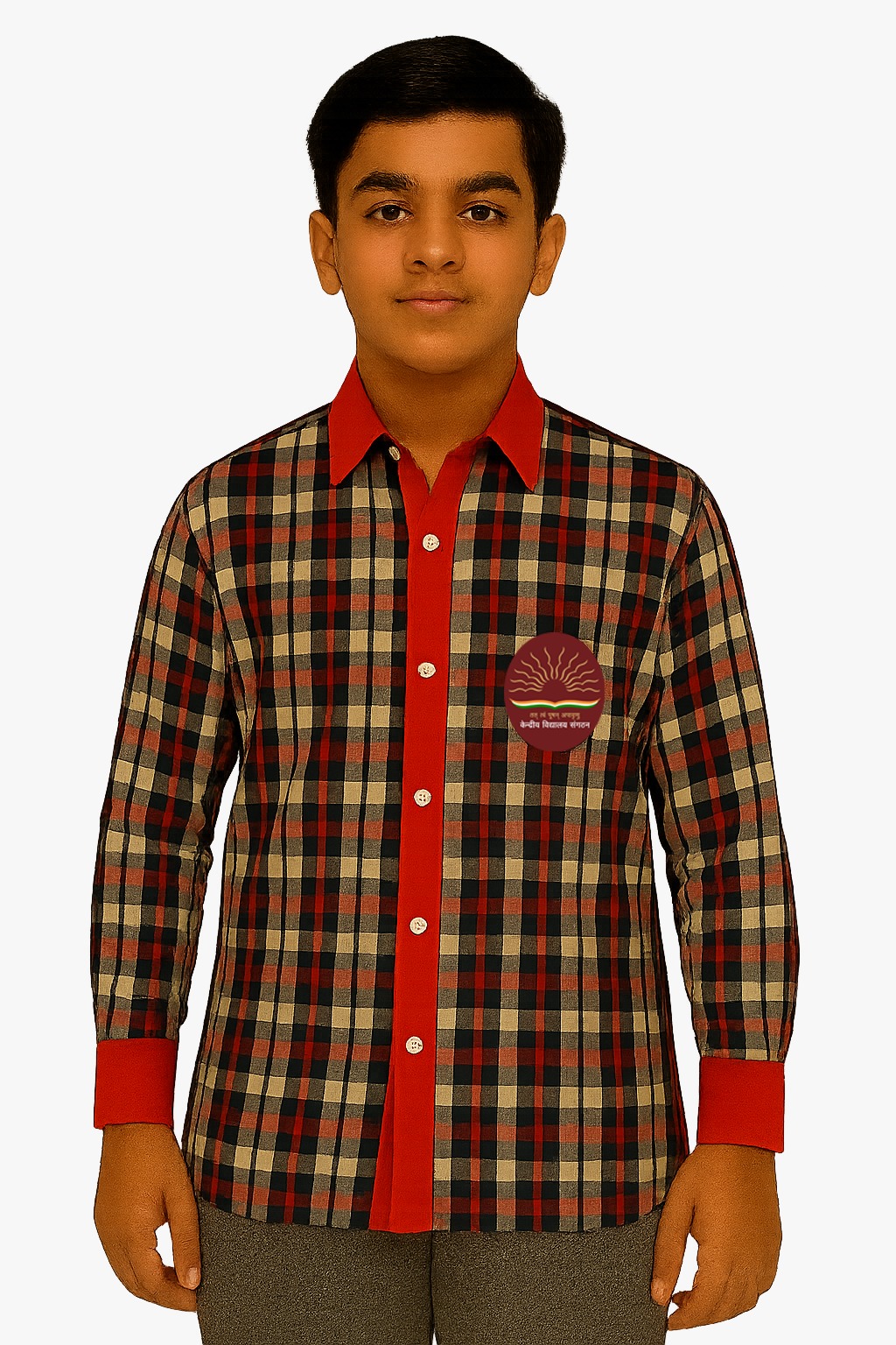 KV Scholar (Full Shirt With Point Collar)