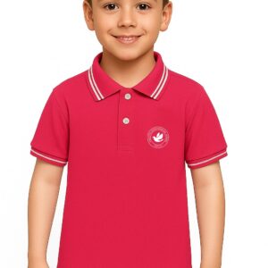 CIS-T-SHIRT(POLO)-PINK PRE NURSERY