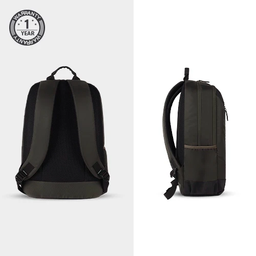 Laconic Laptop Backpack 18 Inch (Olive-Black) - Image 4