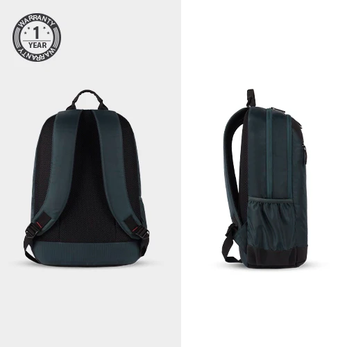 Laconic Laptop Backpack 18 Inch (Green-Black) - Image 4