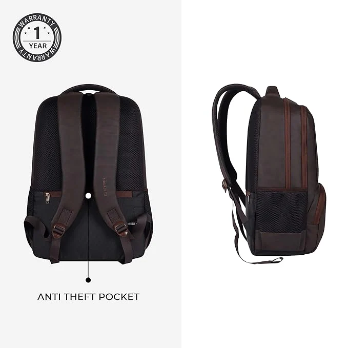 Vault Laptop Backpack 19 Inch (Brown) - Image 2