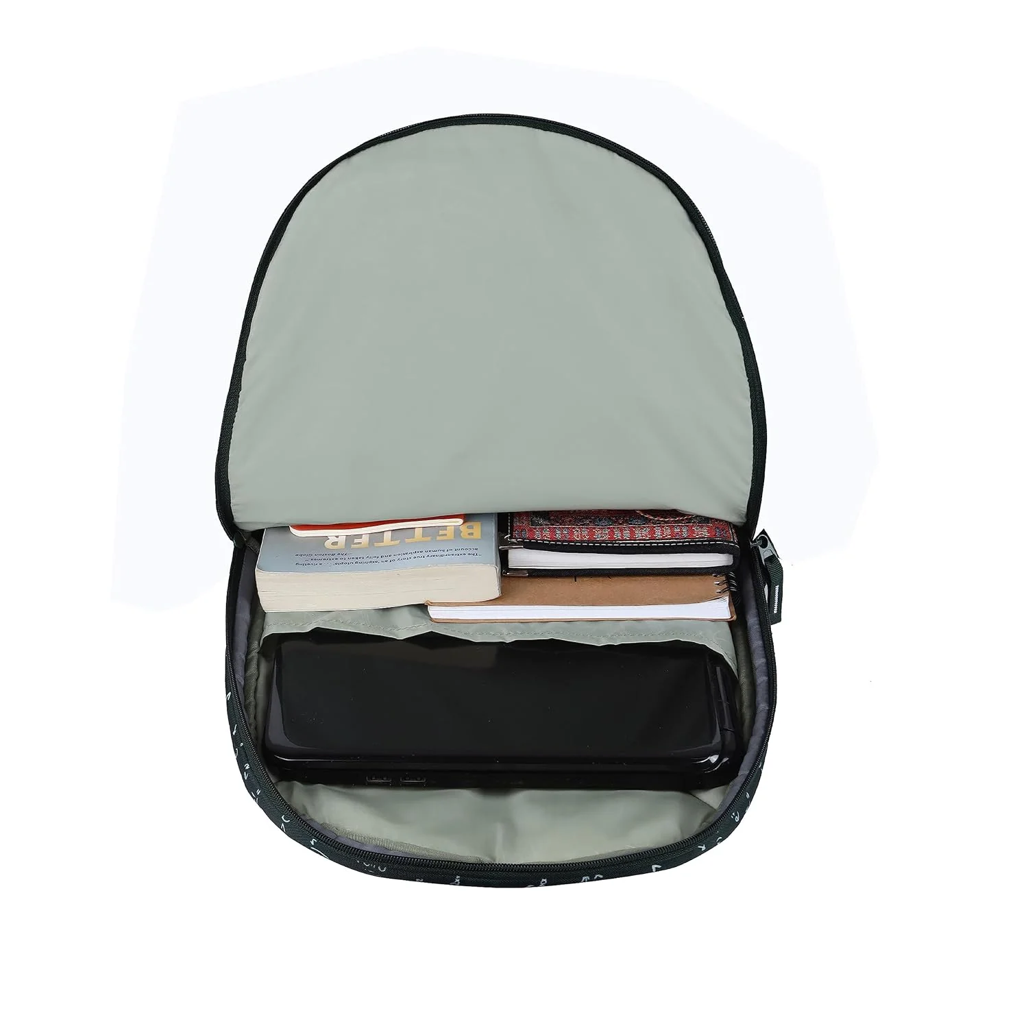 Calculus Backpack With Rain Cover 19 Inch (Green) - Image 5