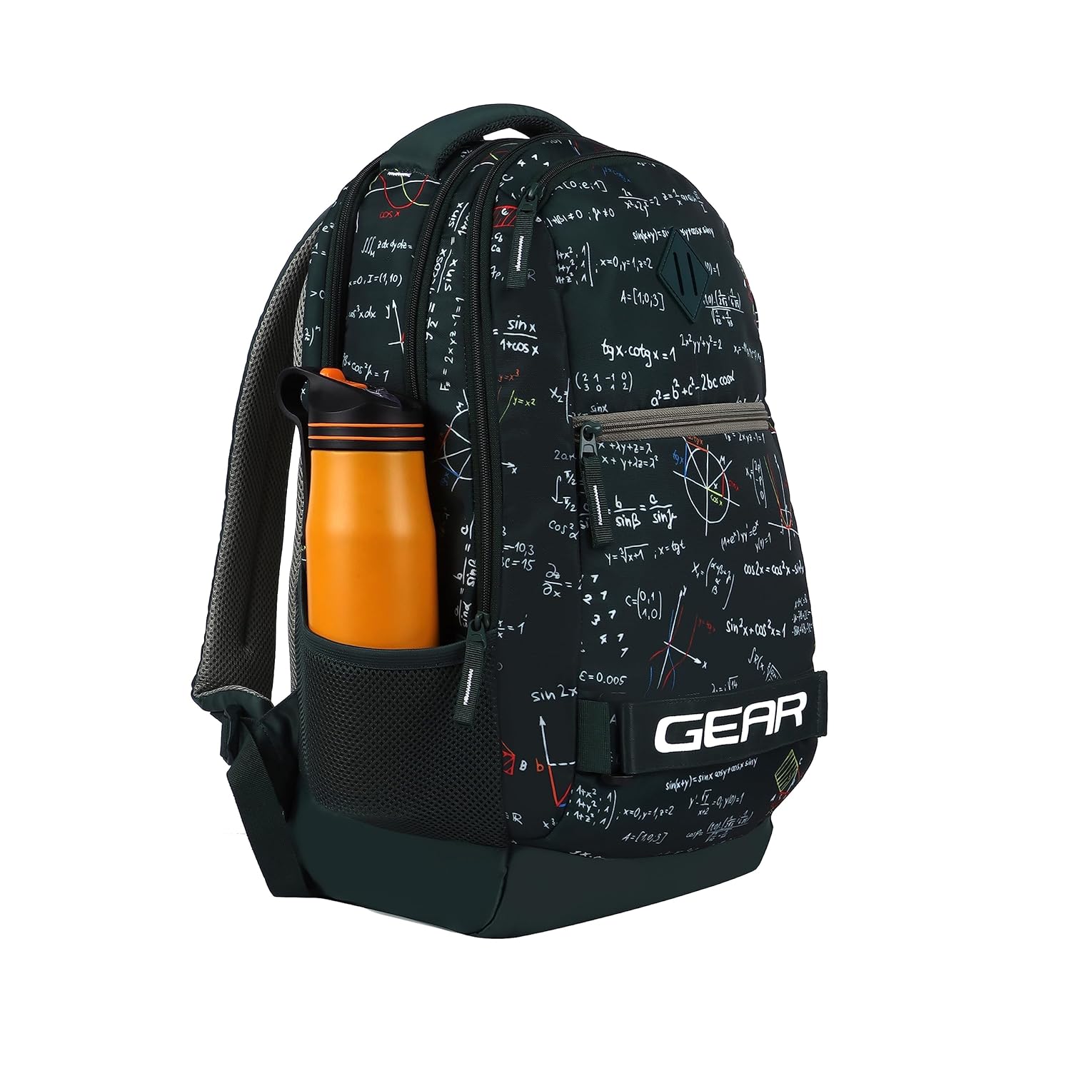 Calculus Backpack With Rain Cover 19 Inch (Green) - Image 12