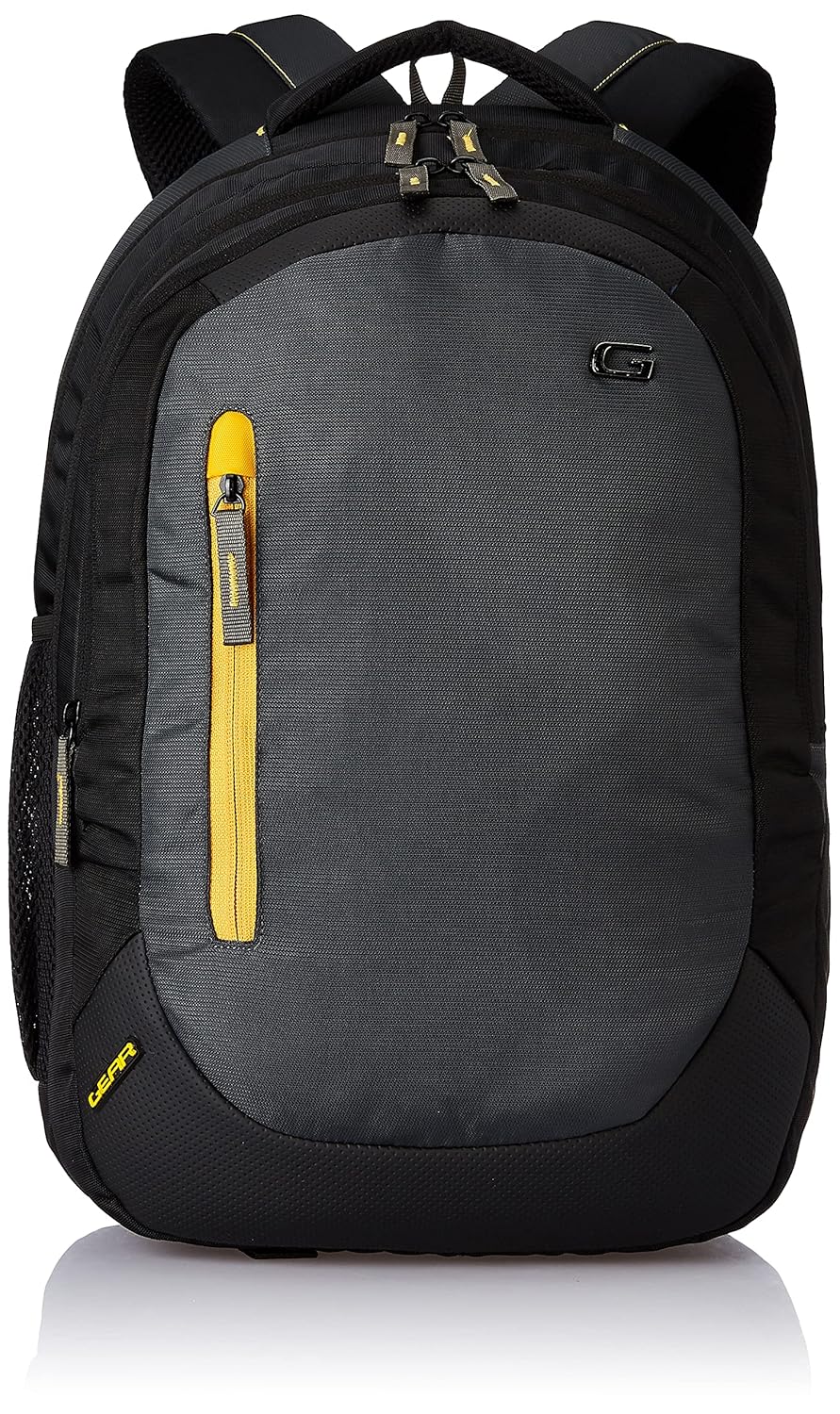Eco 1 Backpack 18 Inch (Black-Grey-Yellow)