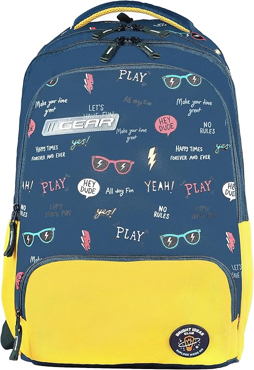 Gambol Backpack 18 Inch (Teal Yellow)