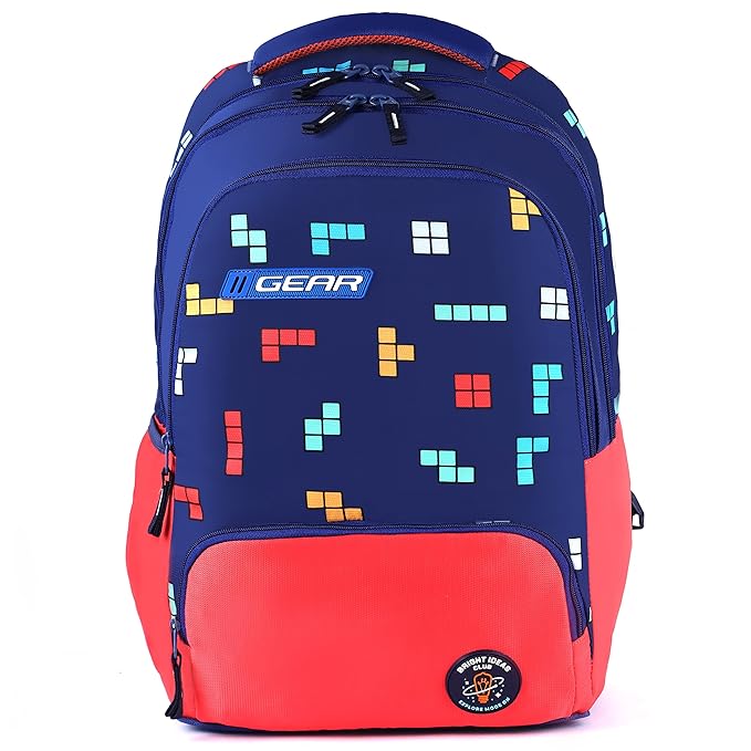 Gambol Backpack 18 Inch (Blue-Red)