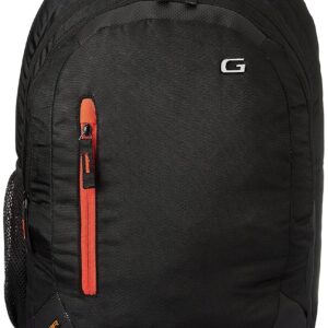 Eco 1 Backpack 18 Inch (Black-Red-Orange)