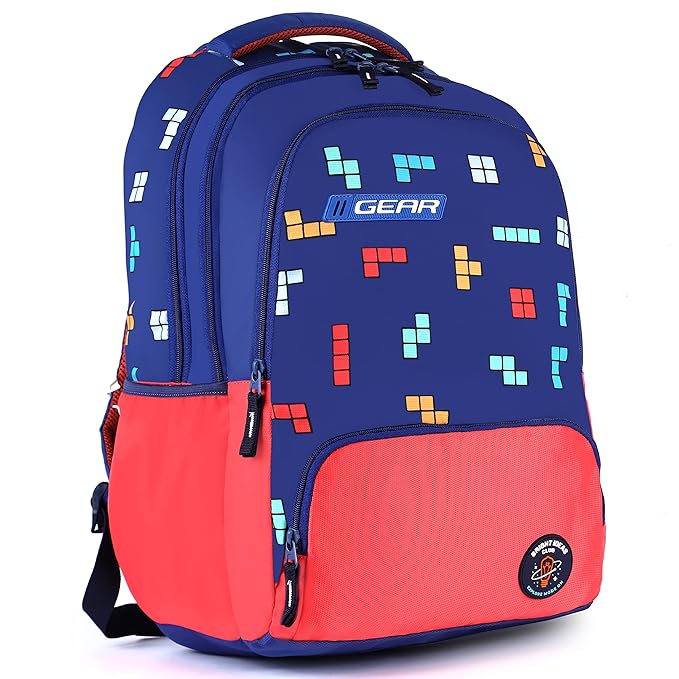 Gambol Backpack 18 Inch (Blue-Red) - Image 6
