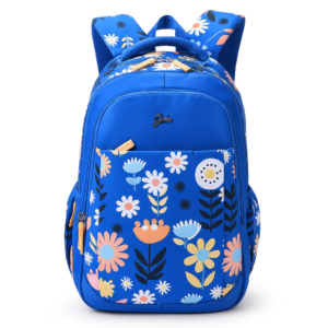Poppy Laptop Backpack 19 Inch (Blue-Green)