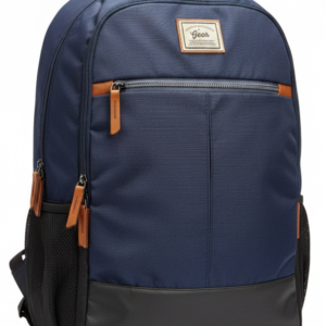 Noble Raincover Laptop Backpack 18 Inch (Navy-Tan)