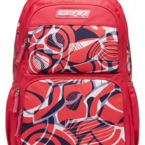 Curvy Laptop Backpack 19 Inch (Pink-Black)