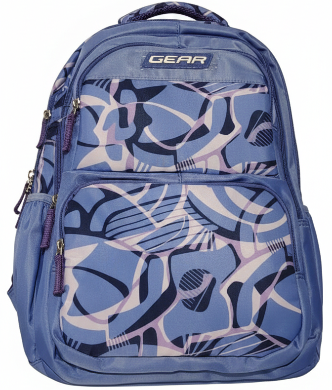Curvy Laptop Backpack 19 Inch (Purple)