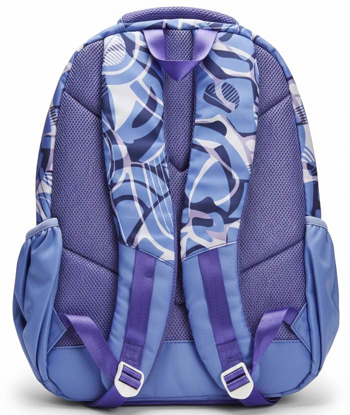 Curvy Laptop Backpack 19 Inch (Purple) - Image 2
